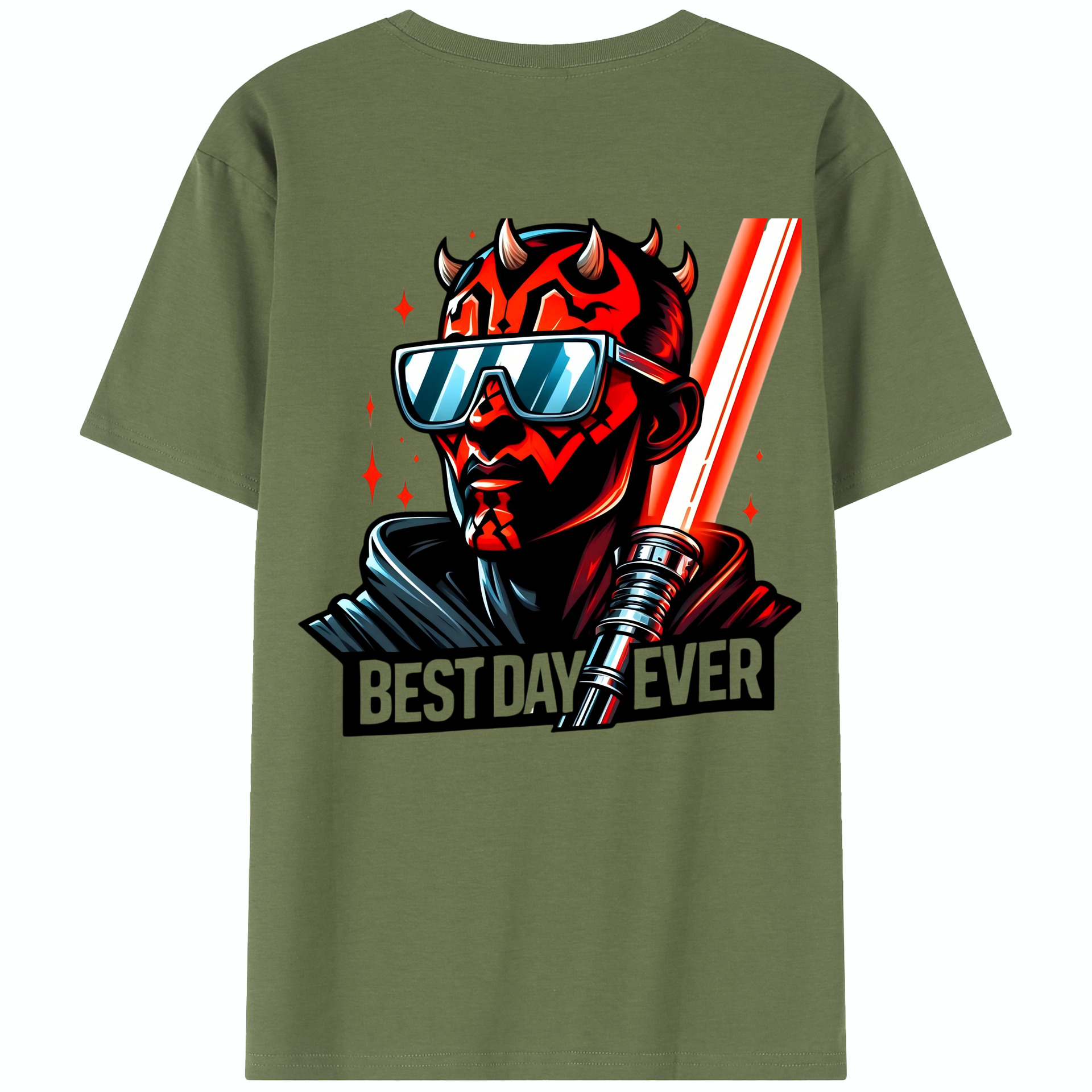 （画像用） スター・ウォーズ Star Wars 綿100％半袖Tシャツ（背面プリント）